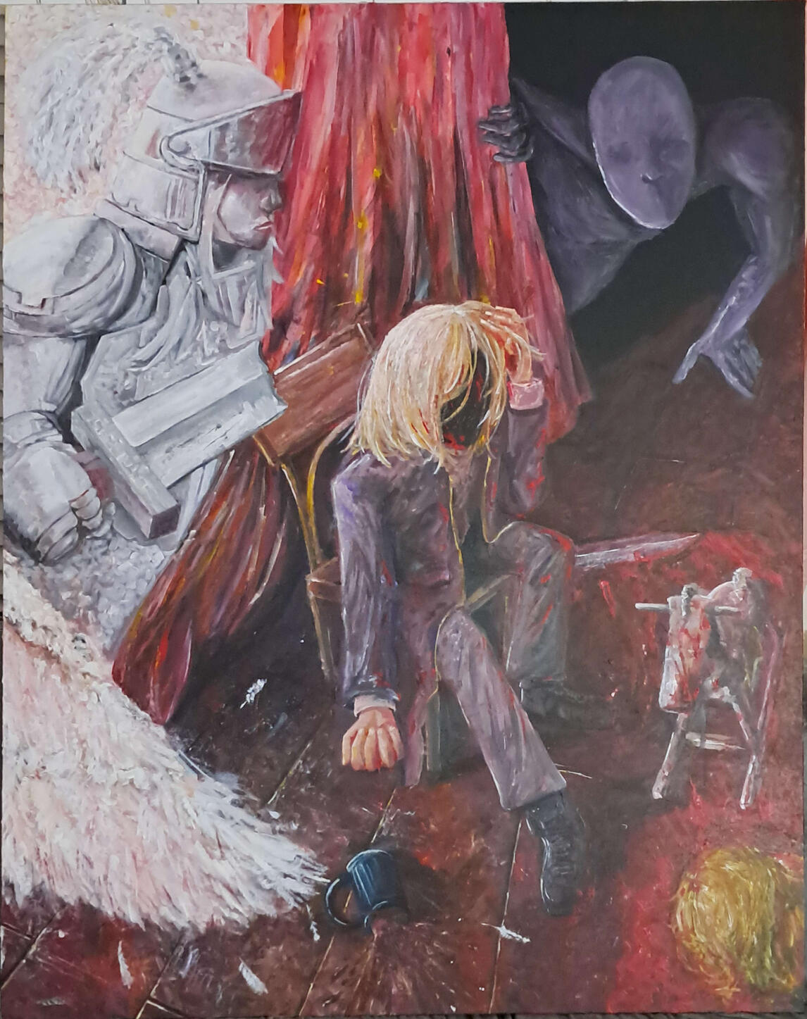 122x152cm Acrylic